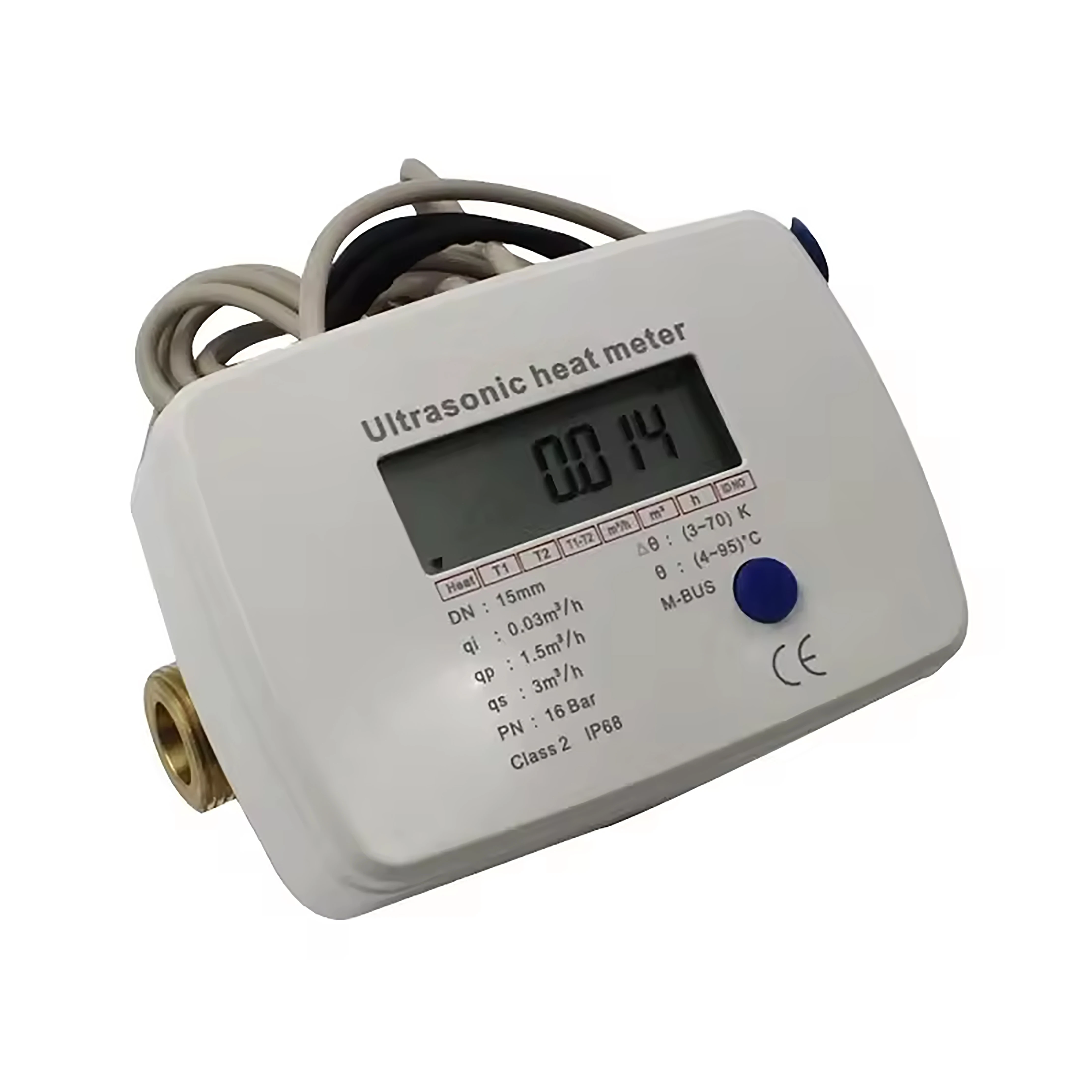 IP68 Ultrasonic Heat Meter - Accurate Water Flow Measurement