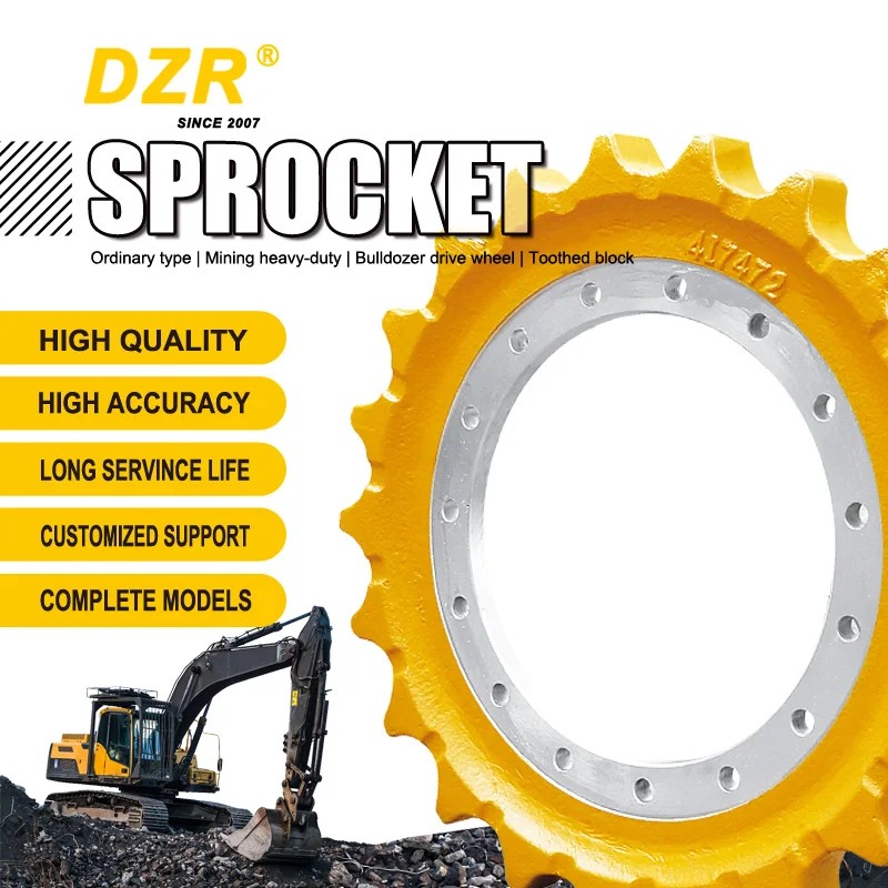 E336D Excavator Drive Sprocket E330 Sprocket Rim 6Y5685