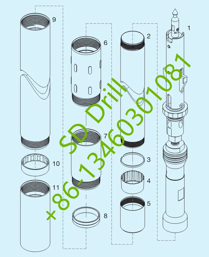 Pq Core Barrel Wireline Underground Drilling Pq Core Barrel Complete Buy Pq Core Barrel