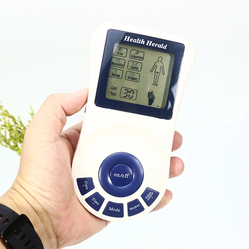 Digital Electronic Pulse Tens Unit Muscle Stimulator Acupuncture Pain Relief Massager Machine Physiotherapy Equipment