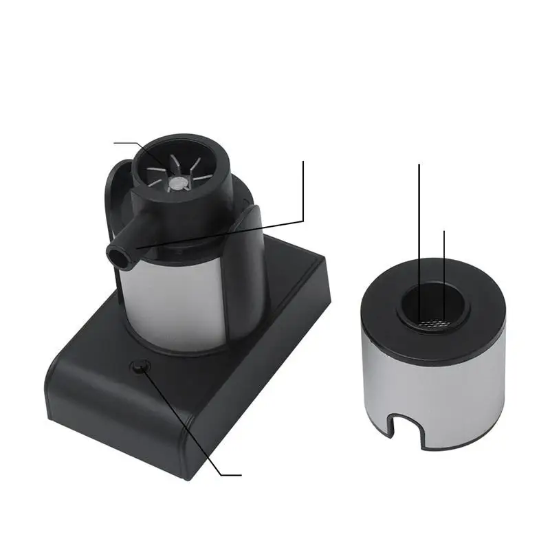 Портативный дымовой инфузор из нержавеющей стали бытовой пистолет для курения дома