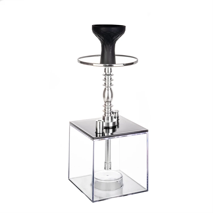 Cheap Wholesale Custom Hookah Cube Model Made Of Acrylic Hookah With
