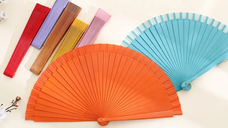 Boots On Ground Line Dancing Hand Fan - Purple Clack Fan, Solid