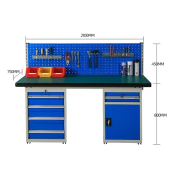 Hot Selling Antistatic Multifunctional Operation Tool Table High Quality Tool Storage Table Power Socket Workbench