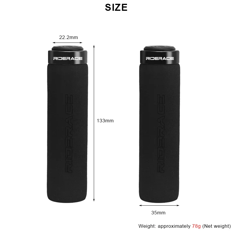 Soft Sponge Anti-skid MTB Handlebar Grips for Bikes