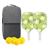 StyleA6-2 Rackets+4 Balls+Bag