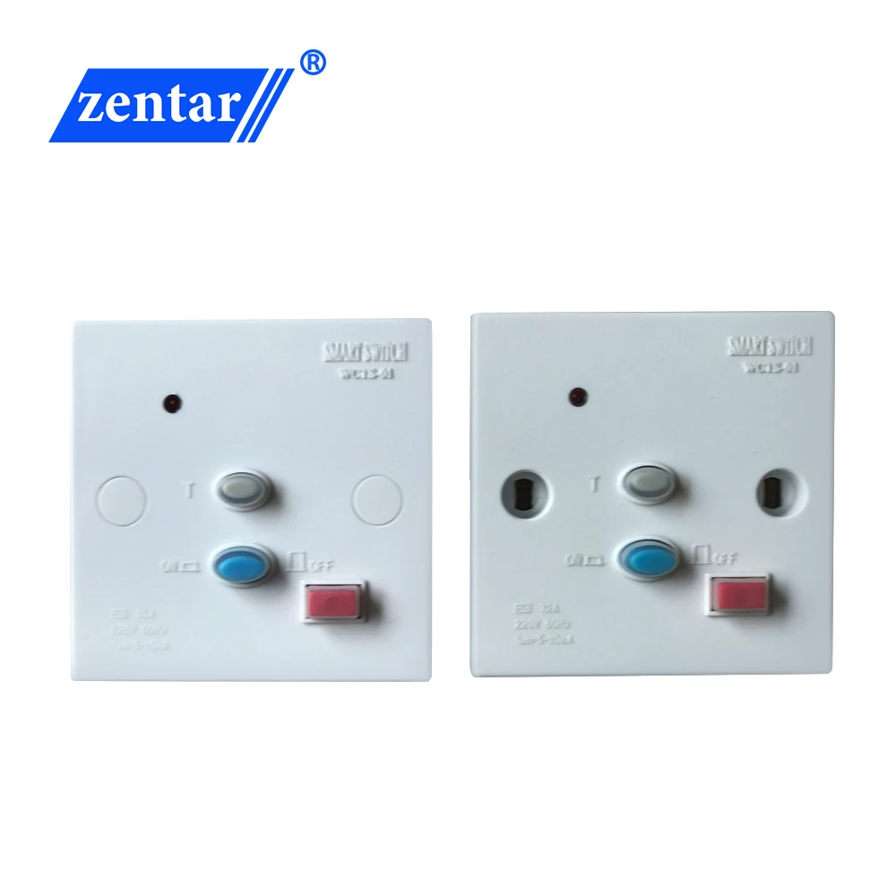 ZT5Y  Socket 13a RCD Fused Connection Unit SMART Switch UK Standard