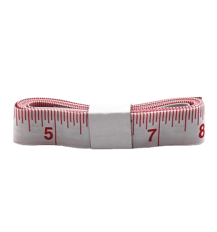 1.5M 60 Soft Plastic Ruler Tailor Cloth Body Measure Measuring Flat Tape  White