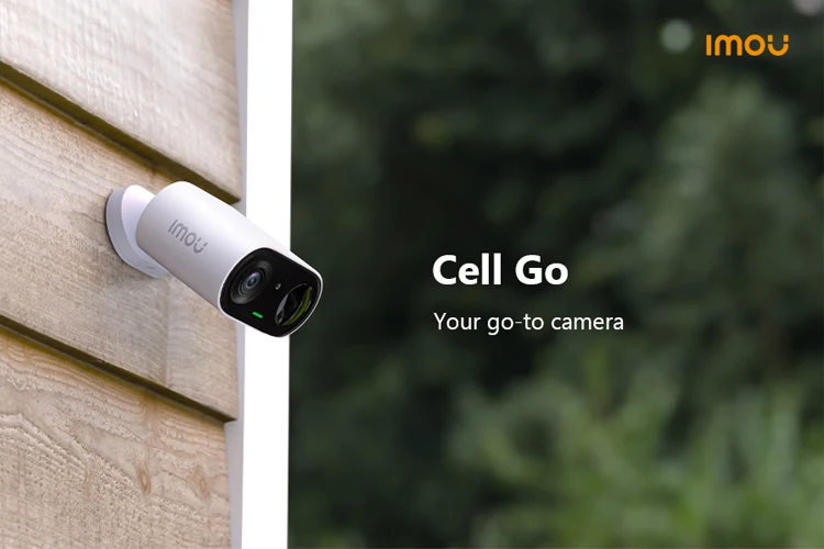 Imou Cell Go 2K Caméra Surveillance WiFi Exterieure sans Fil Solaire