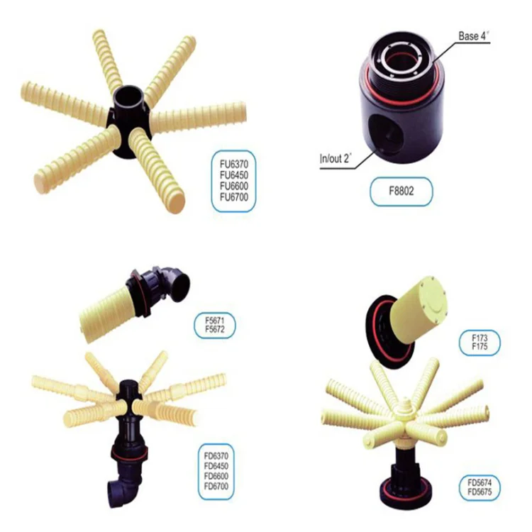 Filter  Lateral  Nozzle  Filter  Tank  Distributor  FRP  Pressure  Vessel  Water  Distributor  for  Water
