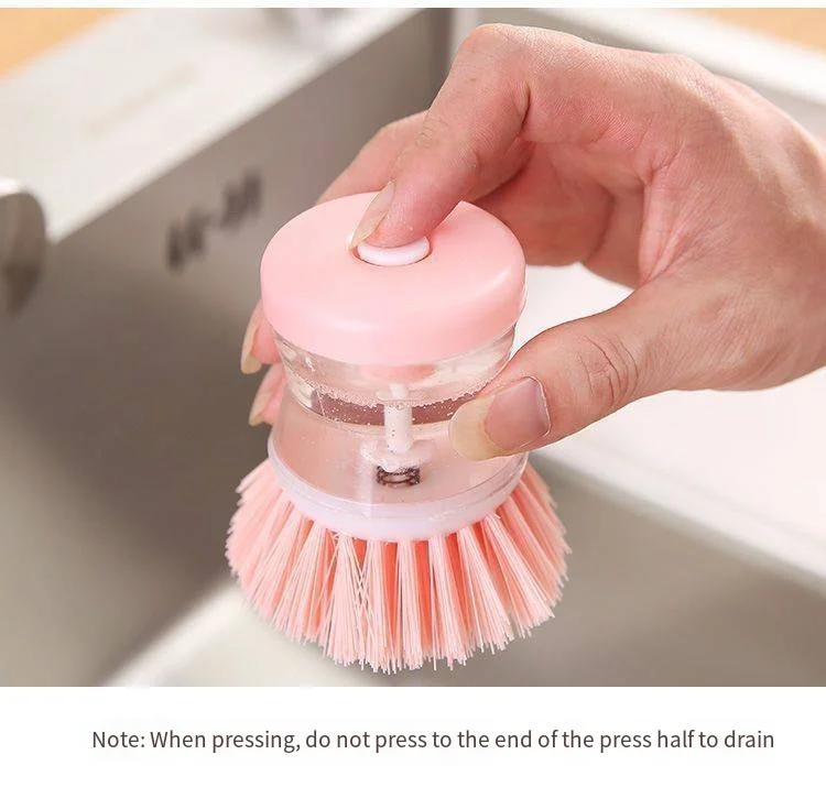 Liquid washing brush Press type automatic liquid washing brush multi-function decontamination cleaning supplier