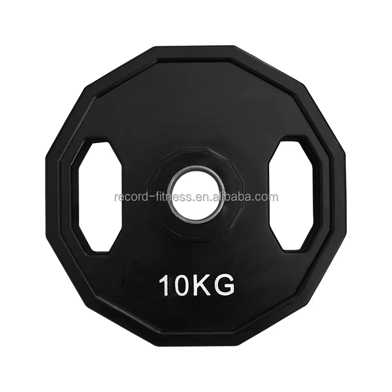 Proesce 1.25kg 25kg Custom Powerlifting Free Weights Competition Double Grip Rubber Bumper