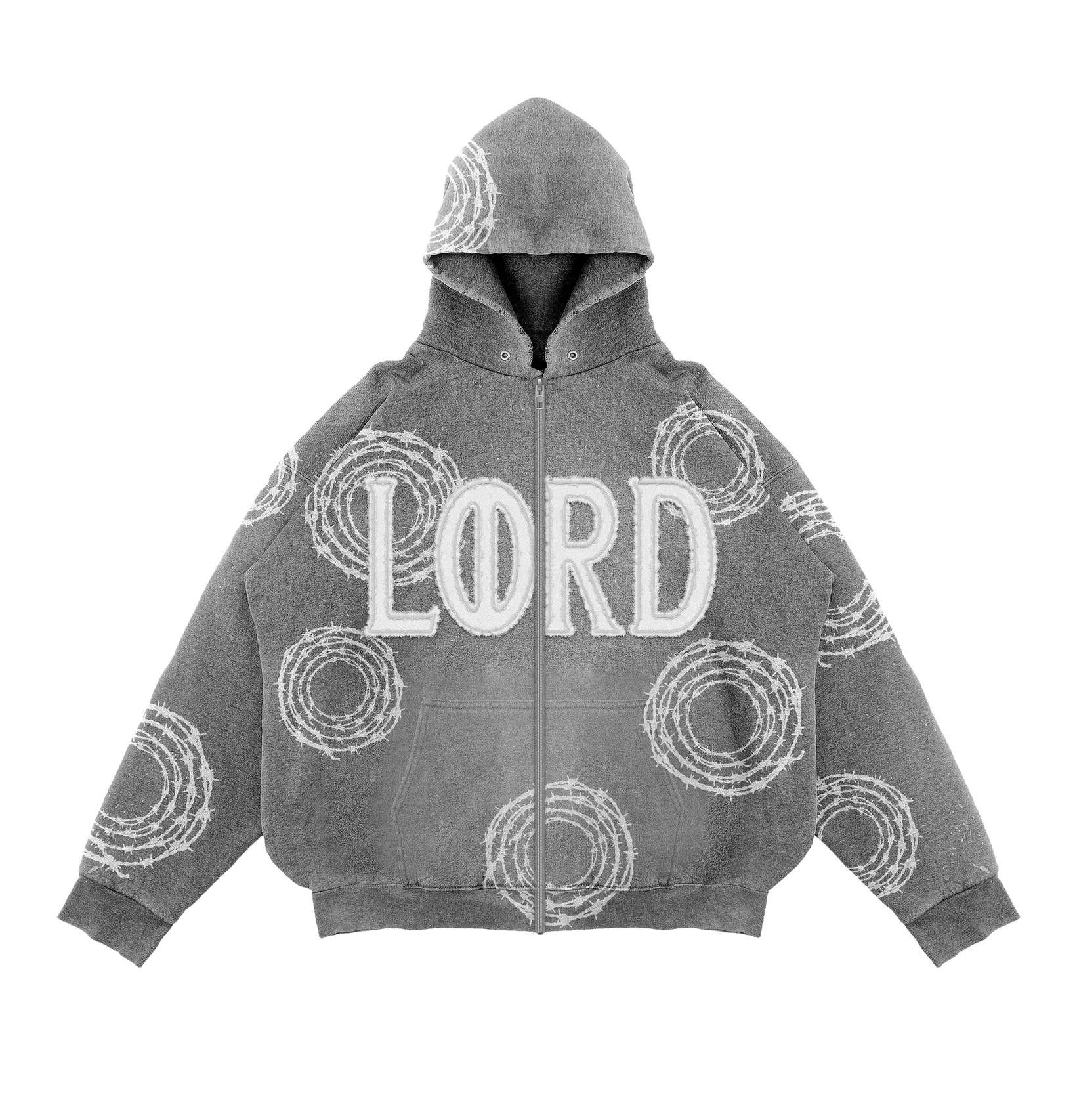 Custom Oversized Vintage Drop Shoulder Heavy Weight Polar Fleece