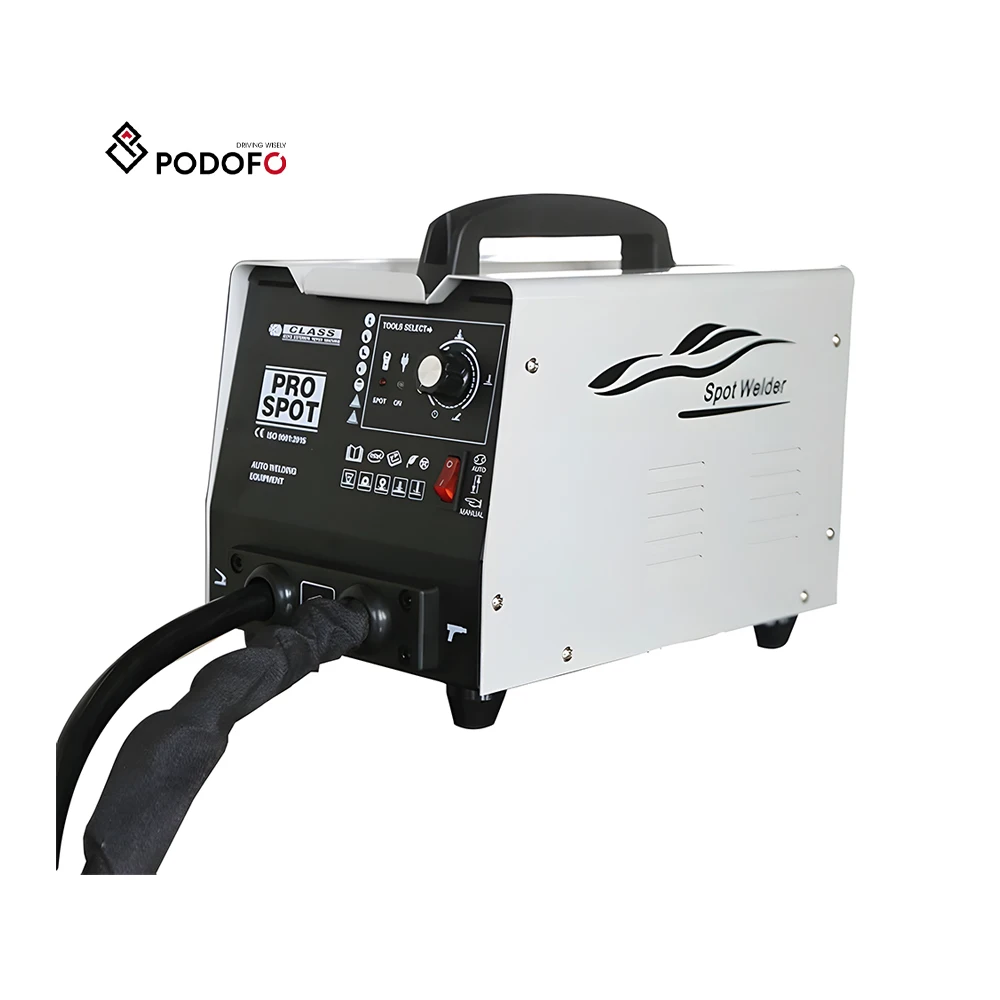 Podofo 220V Spot Welder Dent Puller Welding Machine 6 Modes Car Body Repair Tool Car Repair Equipment Auto Body Repair Machine W6174EU