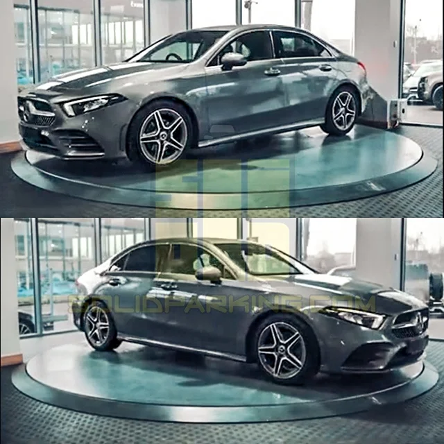 Showroom 360 Degree Vehicle Rotary Platform Car Turner Electric Automated Car Turntable