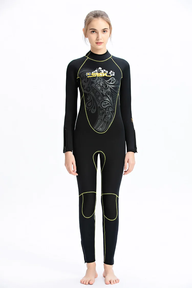 5mm Diving Women's Neoprene Wetsuit Deep Scuba Diving Snorkeling