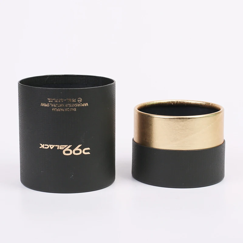 Custom Biodegradable Cardboard Paper Tube for Cosmetic Perfume Bottles