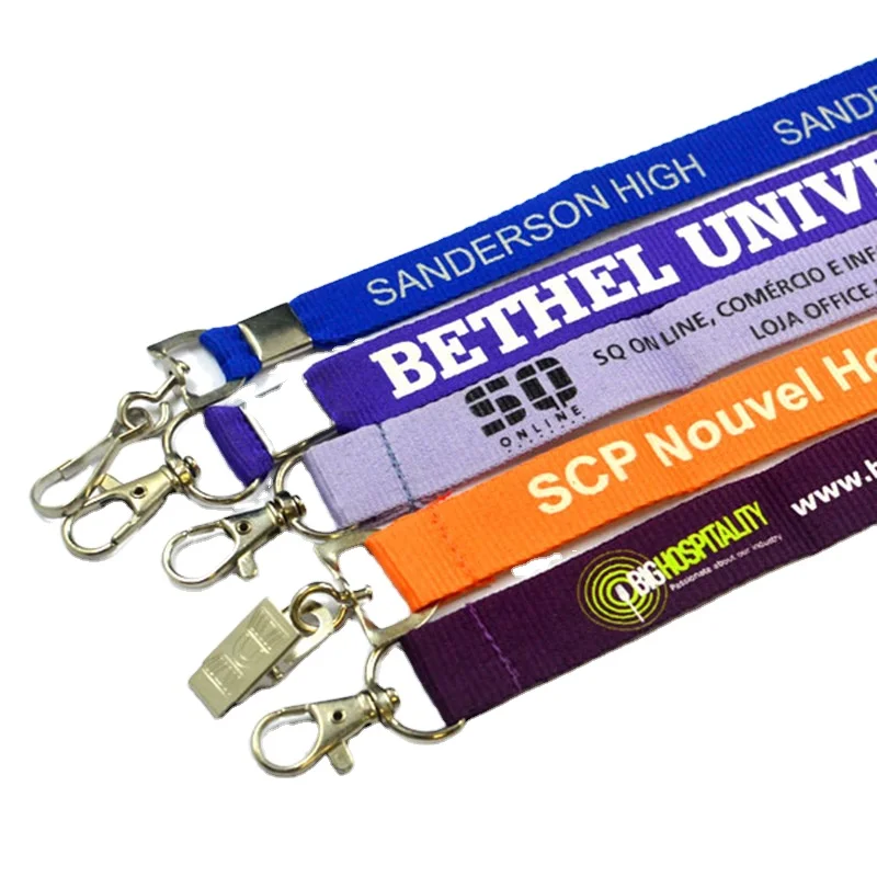 Artigifts Factory Cheap Custom Bulk Thick Children Car Logo 3D Print Lanyard No Minimum Order Nylon Lanyard With Carabiner