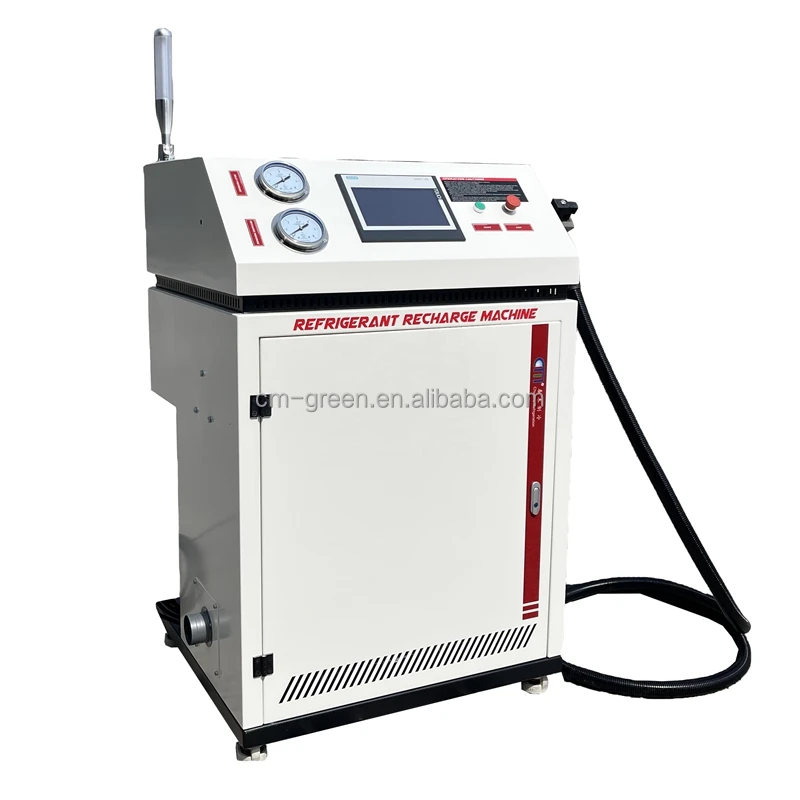 R134a R22 freon Filling Machine air Conditioning Refrigerant Charging Station siemens PLC Refrigerant Charging Machine