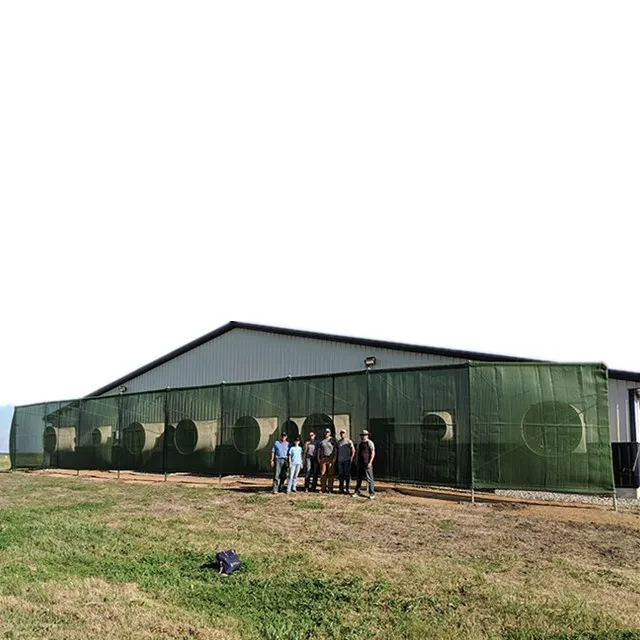 1200 M2 Large Span Prefab Steel Structure Poultry Farm Shed for Broiler Fatten Chicken Poultry House