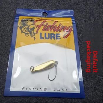 Light Speed Sequin Moth Luya Bait Water Drop Horse Mouth Artificial Hard Bait Zinc Alloy 20-Piece with Hooks for Bass Fishing – Hard Lure – view 3