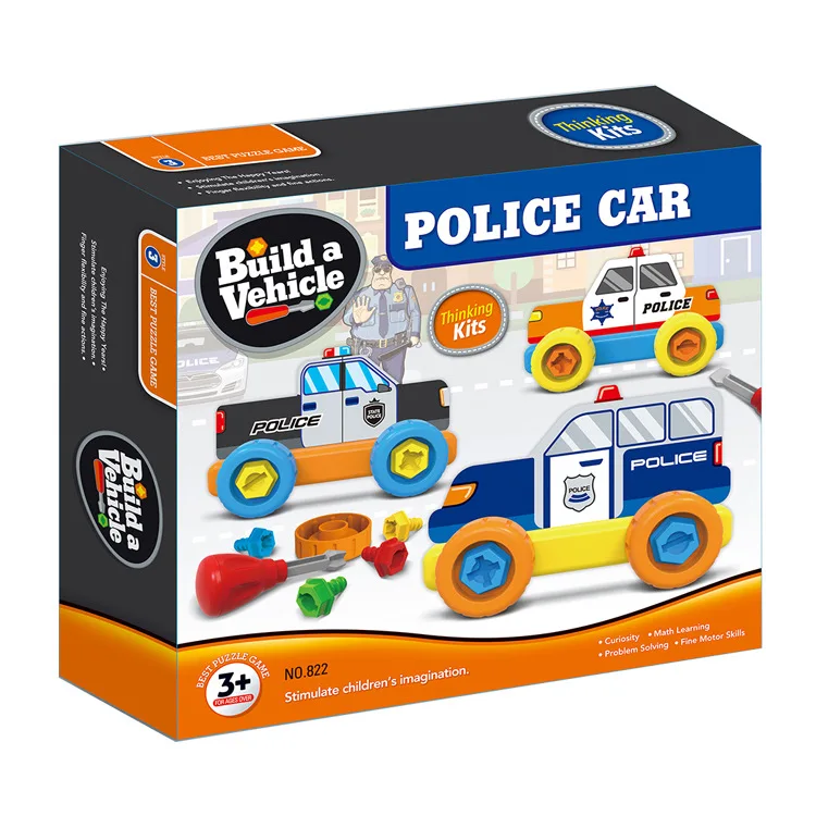 Заводская поставка забавная машинка игрушка игра чистящее средство Детский набор военная полицейская