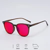 Olive green with red lens