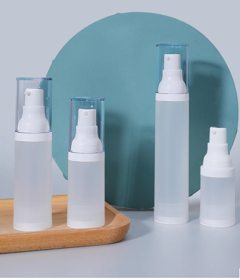 15ml 20ml 30ml 50ml Plastic Vacuum Bottle Pharmaceutical Lotion Cosmetic Cream Packaging Containers