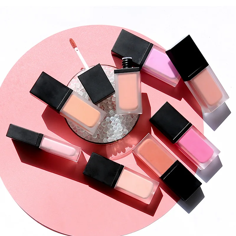 Vegan And Cruelty Free 8 Colors Liquid Blusher Makeup Private Label  Glossier Cute Pink Liquid Blush - Buy Pink Liquid Blush,Liquid Blush  Private Label,Liquid Blush Cruelty Free Product on 