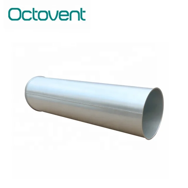 Hvac Galvanized Steel Pre Insulated Spiral Duct For Ventilation Air