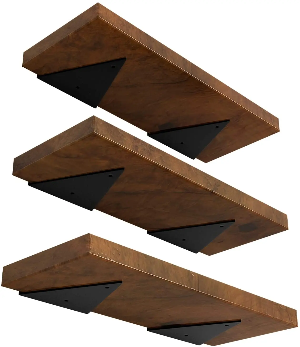 Heavy Duty Closet Rod Brackets 4 Pack, Wall Ounted Closet Shelf &ap; Rod