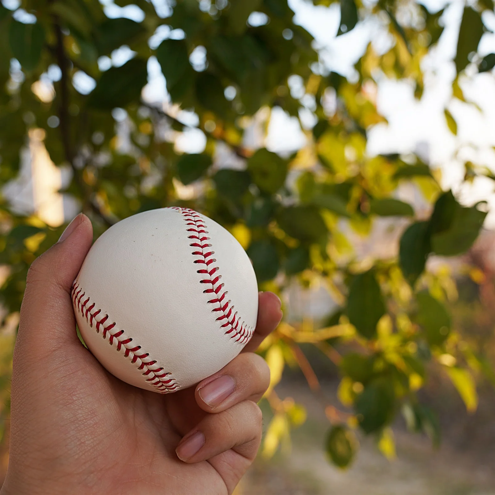 Balle de Baseball Officielle Wilson A1035 – Cuir Véritable & Super Seam