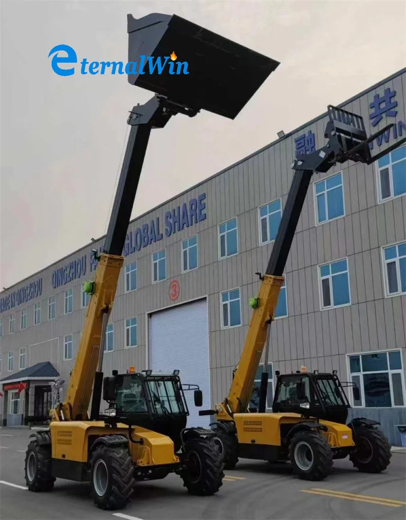 3.5t Forklift Telescoping Jib Boom Crane With Forklift Crane Attachment ...