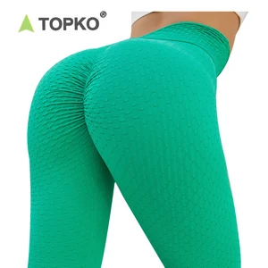 TOPKO  OEM Sexy High Quality Scrunch Butt Custom logo Yoga Wear Women Legging