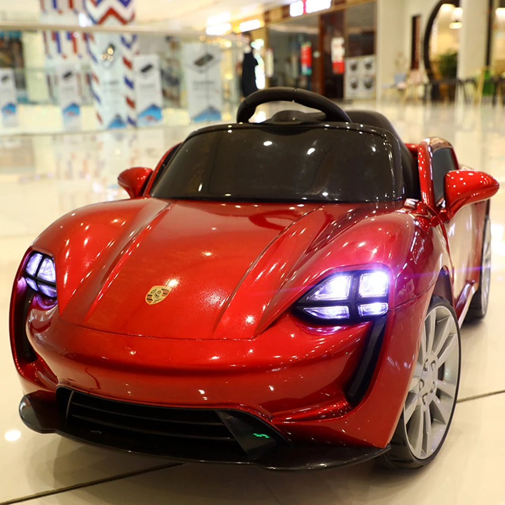 Classic Best-Selling Children's Electric Four-Wheel Dual-Drive Remote Control Ride-On Rechargeable Kid's Car