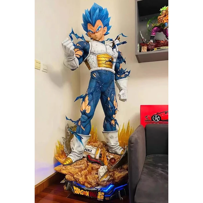 Resin Doll Dragonball Anime Character Goku Life Size Vegeta Statue
