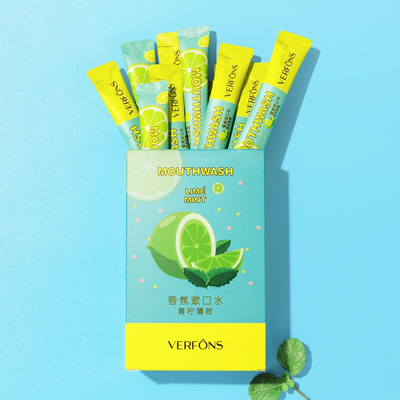 VERFONS Lemon and Mint Extract Deep Cleansing  Antiseptic Mouthwash Cool