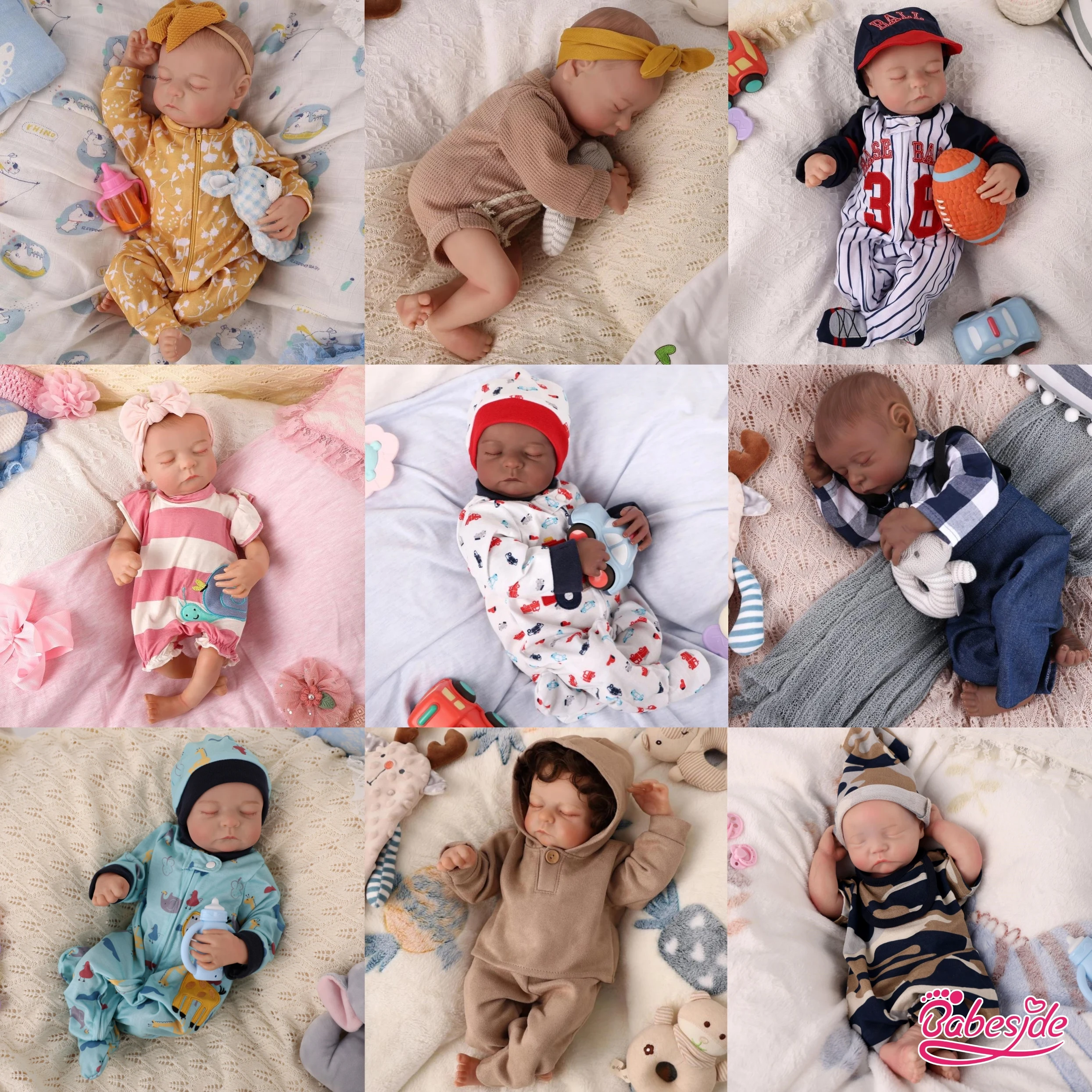 Babeside Wholesale 3d Painted Realistic Baby Completo De Silicon Em