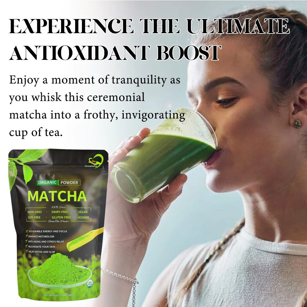 Chinaherbs Quality Pure Matcha Powder Organic Matcha Green Tea ...