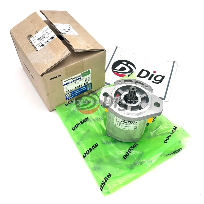 401-00434 Gear Pump for Doosan DX300 Excavator - 1 Year Warranty