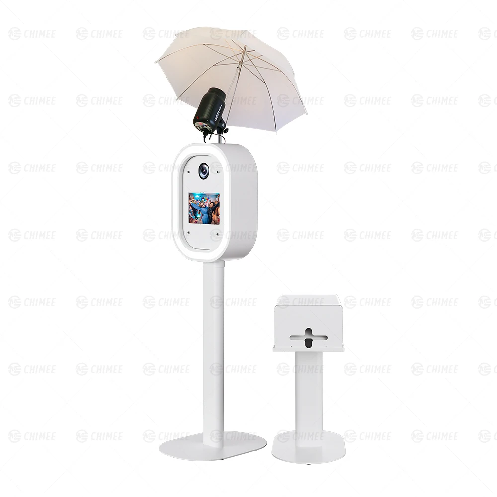 Dslr Photobooth Machine Wedding Party Event Have Fun Sale Rental Equipment Oval Camera Photo Booth Shell for ipad Surface Pro