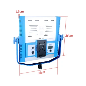 Nicefoto SL-1000AIII 50W Bi-Color 3200-6500K CRI 95 for Youtube Living Streaming LED Panel Studio Lighting Video Lights detail image