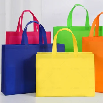 non woven bag Wholesale custom logo bags Dynamics recycle bag mini machine eco-friendly