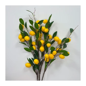 Artificial lemon artificial fruit decoration mariage