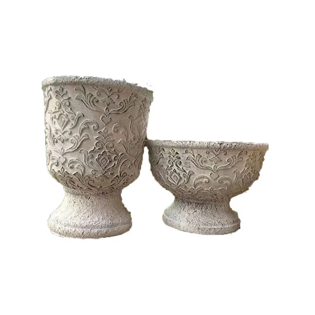 Concrete Planter Mould Flower Pot Mold Vase Silicone Flowerpot Cement