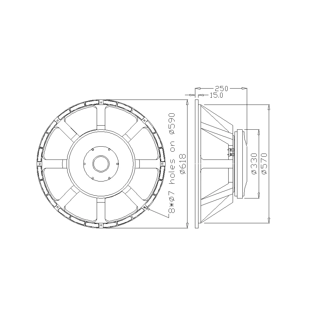 Diameter speaker sale 18 inch