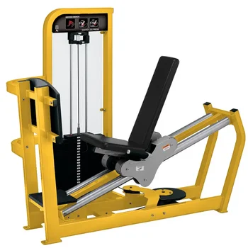 Commercial Gym Fitness Equipment Pin Loaded Fitness Gym Equipment Weight Lifting Weight Stack Seated Leg Press Leg Exercise