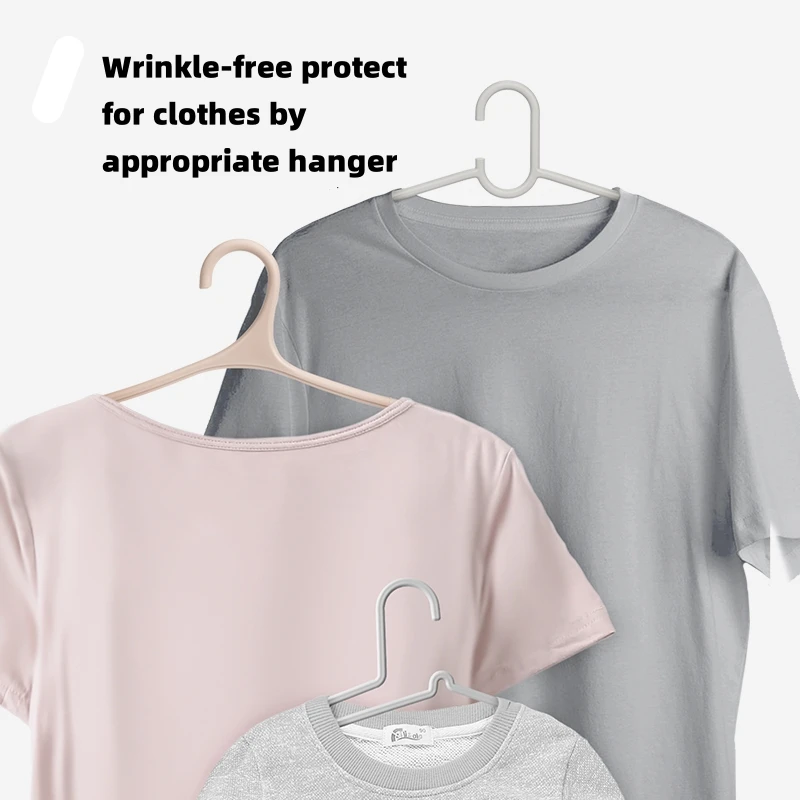 Factory wholesales best price durable 16 inches Wrinkle-Free Plastic Hanger for household drying