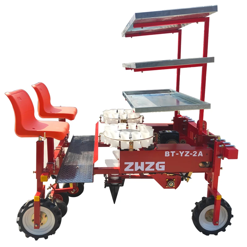 Multirow Heavy Duty Cayenne Seedling Transplanter Paprika Planting Equipment Green Onion Transplanter Machine