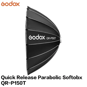 Godox Softbox Accessories QR-P150T 150CM Quickly Release Parabolic Softbox Video LED Light Live Broadcast Bowens Studio Flash detail image